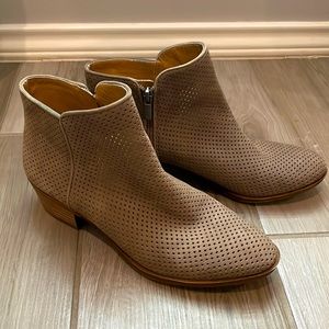 Lucky Brand brown booties